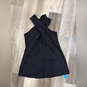 Cupshe New With Tags Women’s Black Dress Pool Beach Cover-Up Classic Size Large